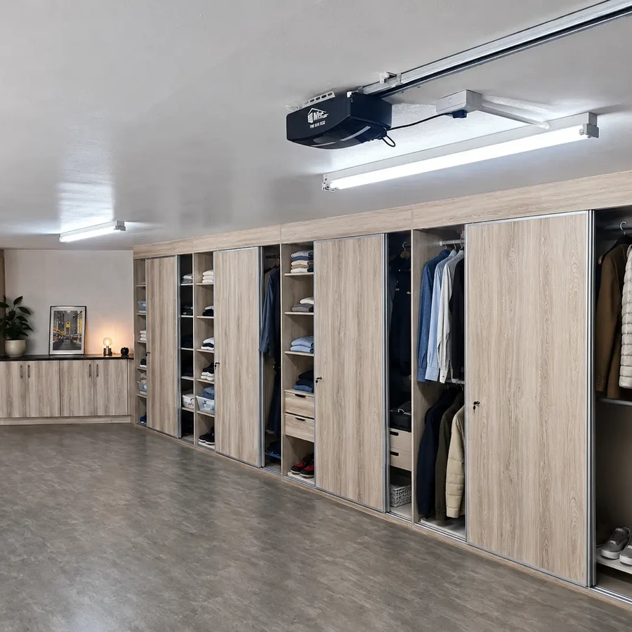 Built-in cupboard project 1 by DSK Woodwork